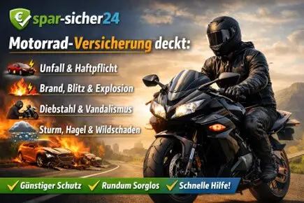 Motorrad-Versicherungsvergleich